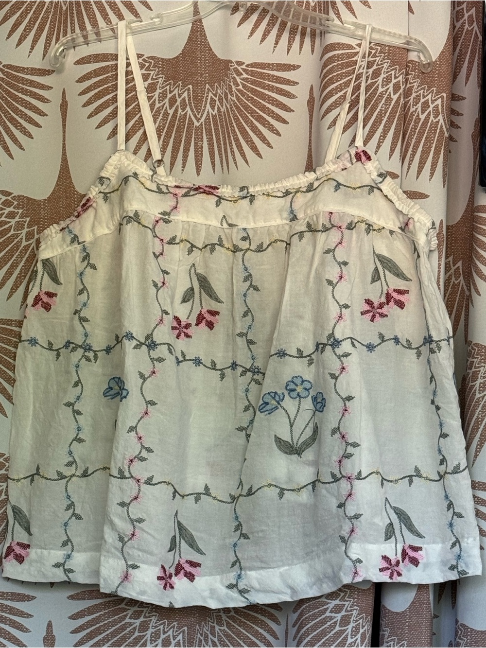 New WILD FABLE EMBROIDERED Baby doll tank top 2x